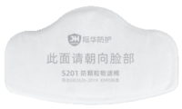 305200系列防尘半面罩防尘过滤棉套装-5201